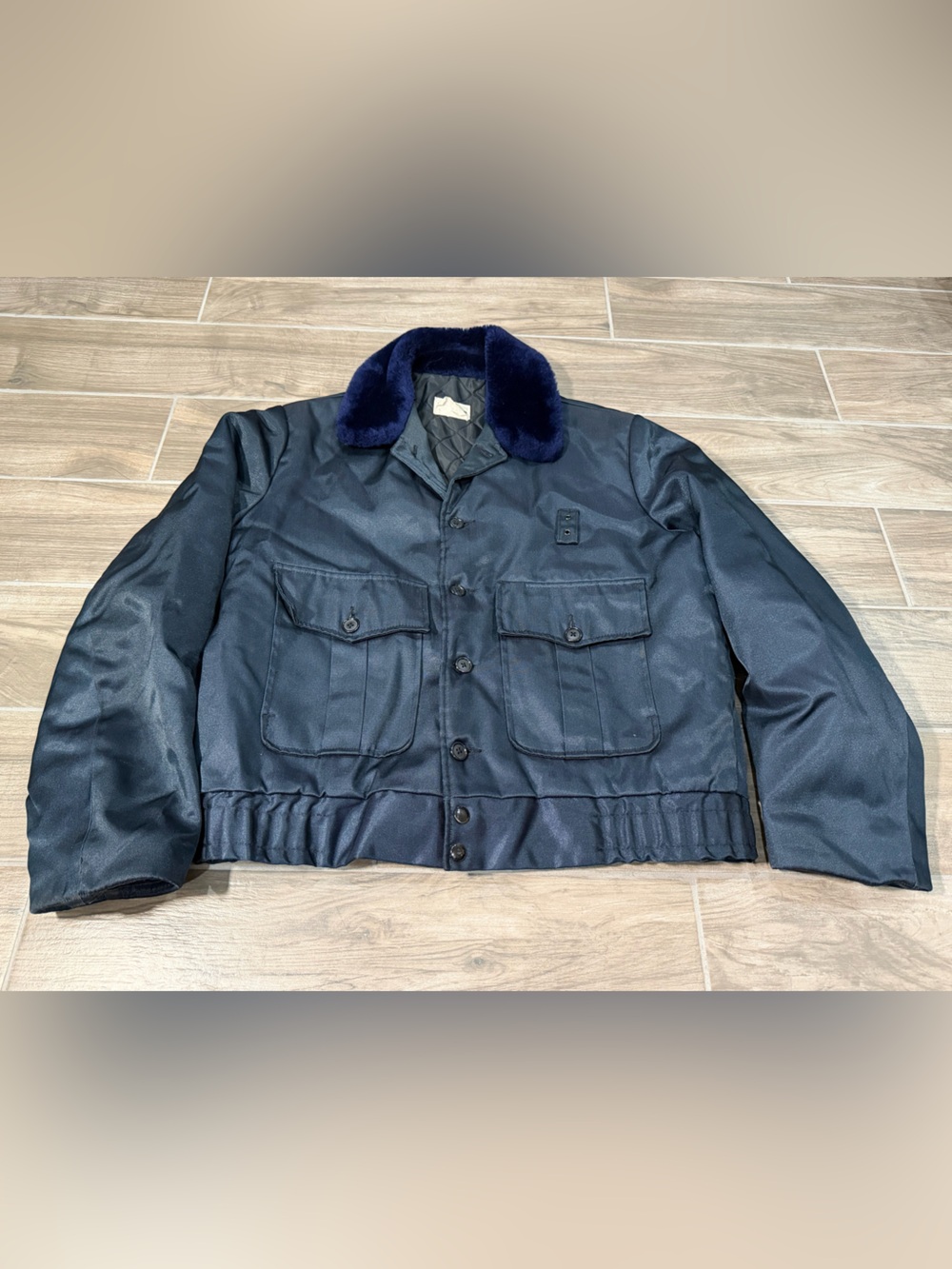 VINTAGE 70's Law Enforcement WARM Jacket 40L